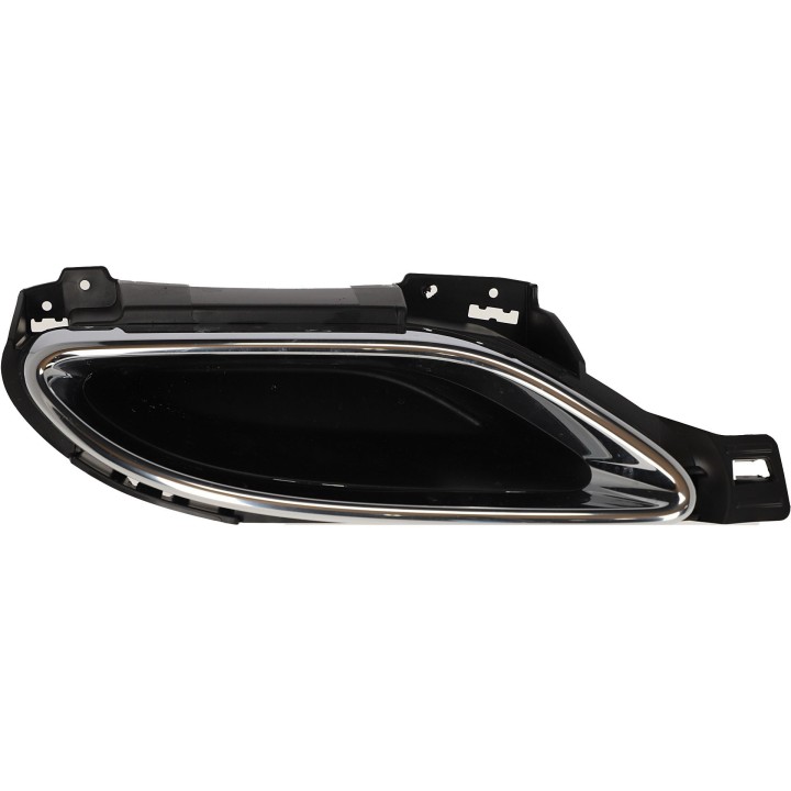 Cache chrome enjoliveur tube droit A2138851606