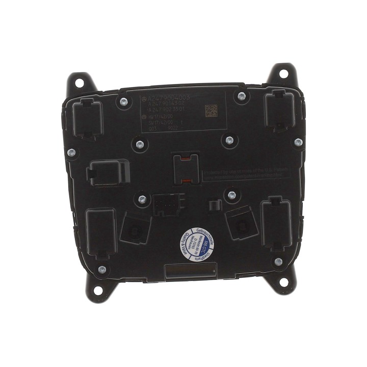 Bloc de commande sélecteur pavé tactile console centrale A2479004003