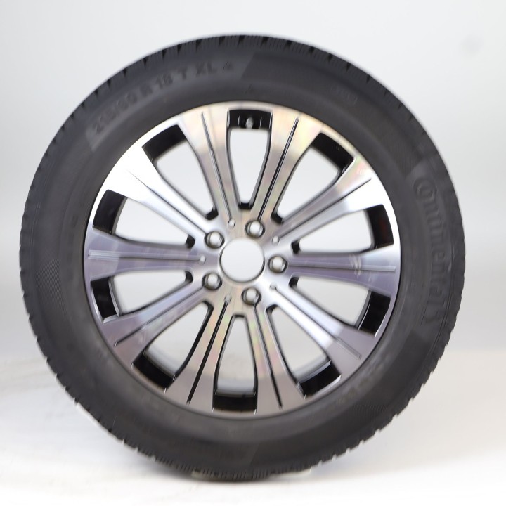 Pack de roues complètes  d'hiver en alliage 18 pouces avec pneus Continental pour EQA H243, Mercedes-Benz d'origine A2434010000