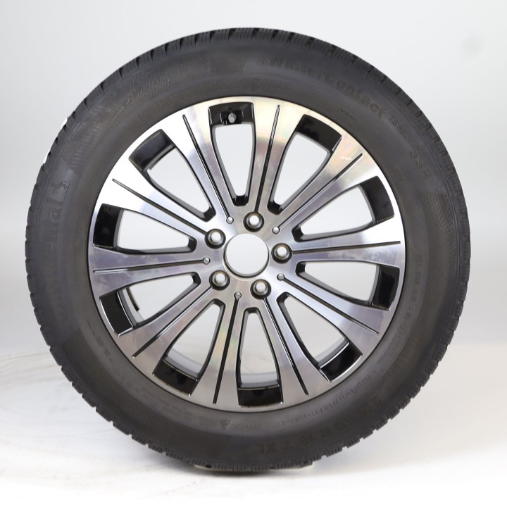 Pack de roues complètes  d'hiver en alliage 18 pouces avec pneus Continental pour EQA H243, Mercedes-Benz d'origine A2434010000