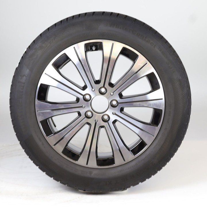 Pack de roues complètes  d'hiver en alliage 18 pouces avec pneus Continental pour EQA H243, Mercedes-Benz d'origine A2434010000