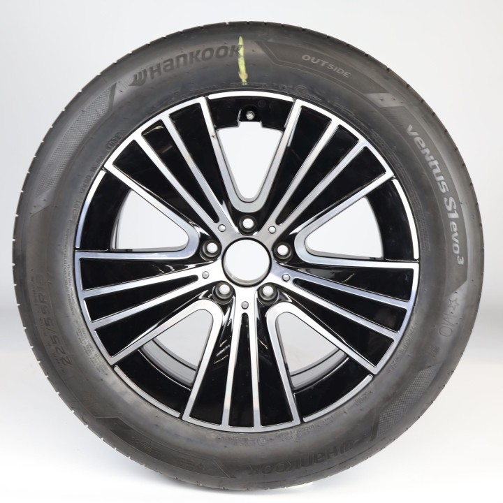 Pack de roues complètes  d'été en alliage 18 pouces avec pneus Hankook pour Classe E 214, Mercedes-Benz d'origine A2144012800