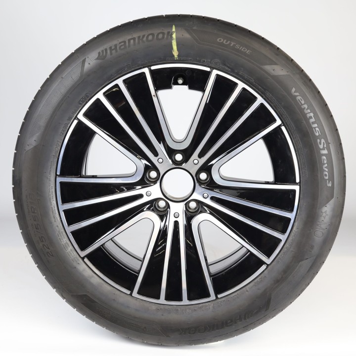 Pack de roues complètes  d'été en alliage 18 pouces avec pneus Hankook pour Classe E 214, Mercedes-Benz d'origine A2144012800