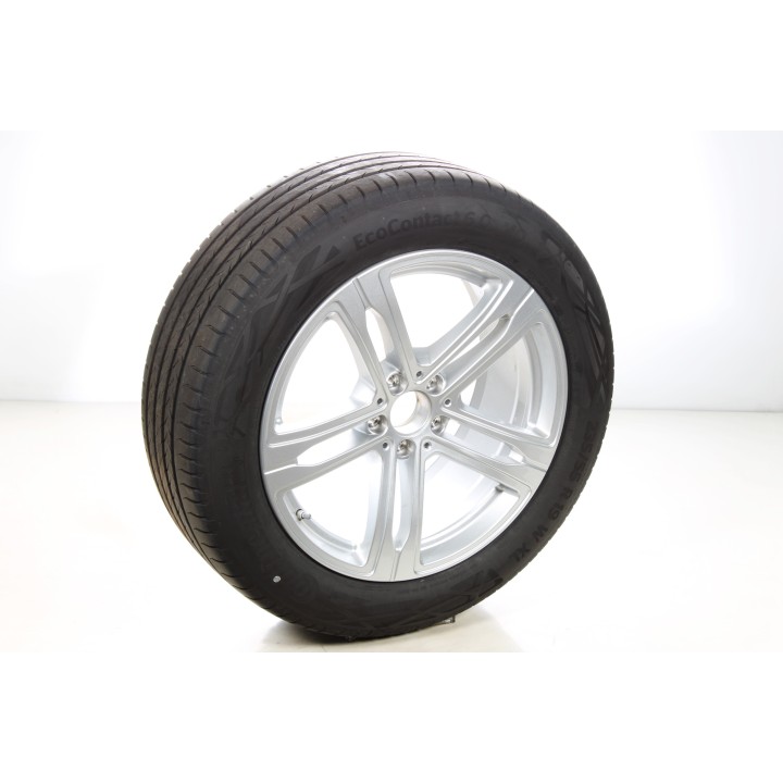 Pack de roues complètes  d'été en alliage 19 pouces avec pneus Continental pour EQE SUV 294, Mercedes-Benz d'origine A2944012000