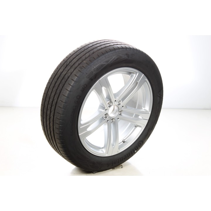 Pack de roues complètes  d'été en alliage 19 pouces avec pneus Continental pour EQE SUV 294, Mercedes-Benz d'origine A2944012000