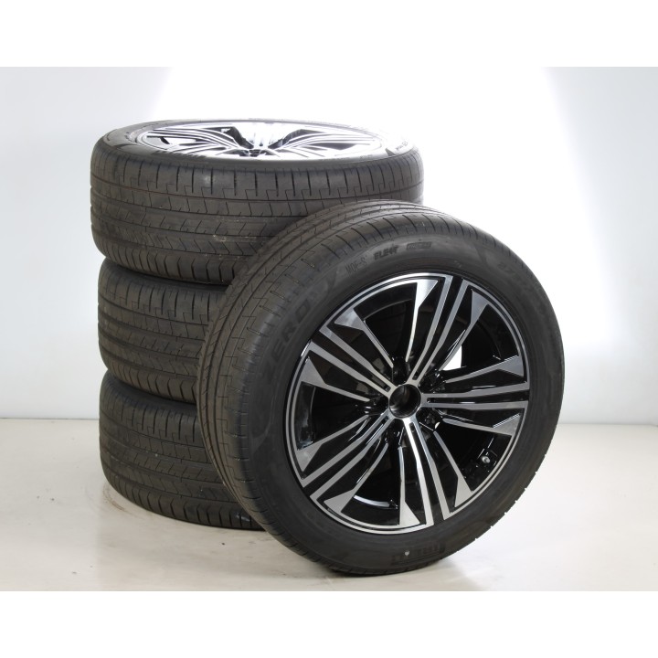 Pack de roues complètes  d'été en alliage 21 pouces avec pneus Pirelli pour EQS SUV 296, Mercedes-Benz d'origine A2964010500