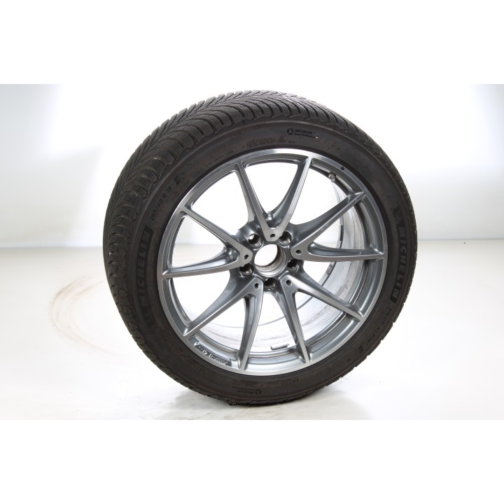 Pack de roues complètes  d'hiver en alliage 19 pouces avec pneus Michelin pour Classe E 213, Mercedes-AMG d'origine A2134012600
