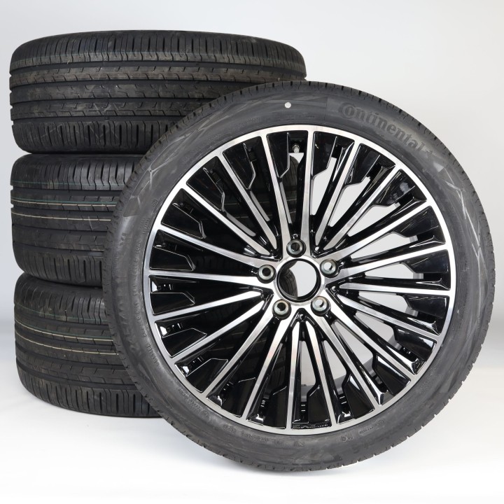 Pack de roues complètes  d'été en alliage 19 pouces avec pneus Continental pour CLE 236, Mercedes-AMG d'origine A2364012100