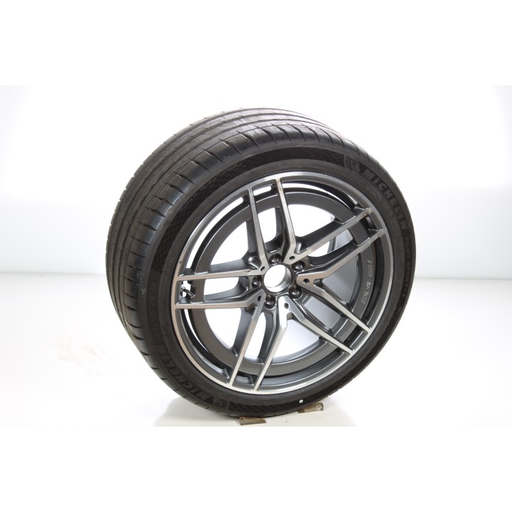 Pack de roues complètes  d'été en alliage 20 pouces avec pneus Michelin pour Classe SL 232, Mercedes-AMG d'origine A2324012100