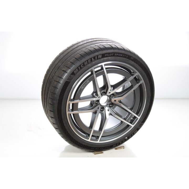 Pack de roues complètes  d'été en alliage 20 pouces avec pneus Michelin pour Classe SL 232, Mercedes-AMG d'origine A2324012100