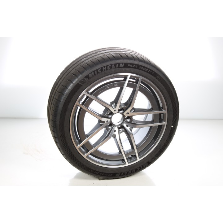 Pack de roues complètes  d'été en alliage 20 pouces avec pneus Michelin pour Classe SL 232, Mercedes-AMG d'origine A2324012100