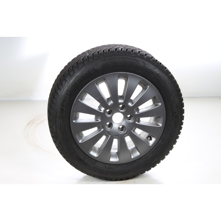 Pack de roues complètes  d'hiver en alliage 16 pouces avec pneus Continental pour Citan 415, Mercedes-Benz d'origine A4154011000