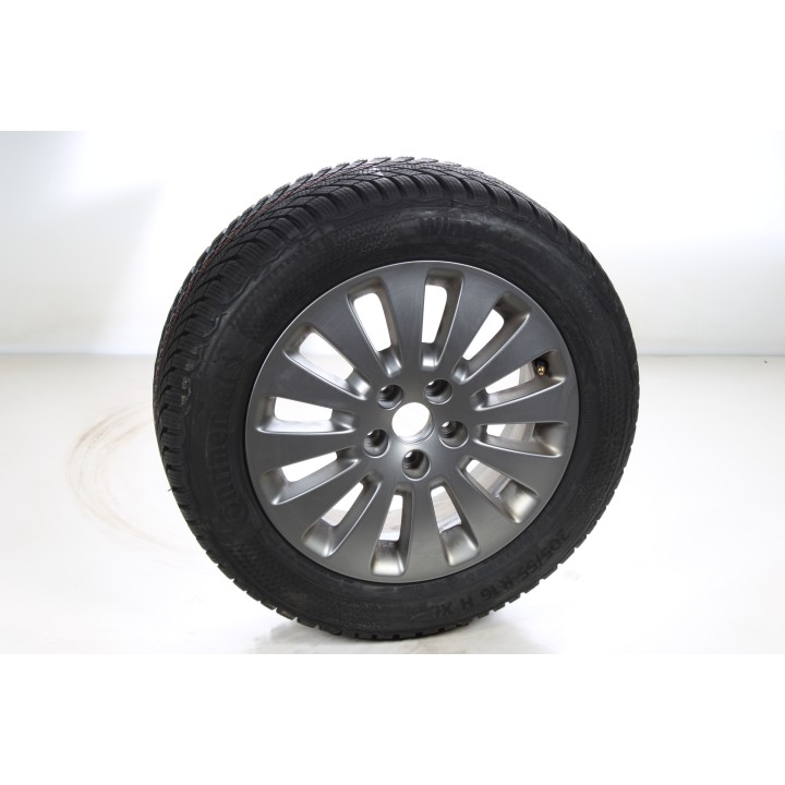 Pack de roues complètes  d'hiver en alliage 16 pouces avec pneus Continental pour Citan 415, Mercedes-Benz d'origine A4154011000