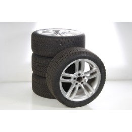 Pack de roues complètes  d'hiver en alliage 18 pouces avec pneus Dunlop pour Classe SL 231, Mercedes-Benz d'origine A2314011002