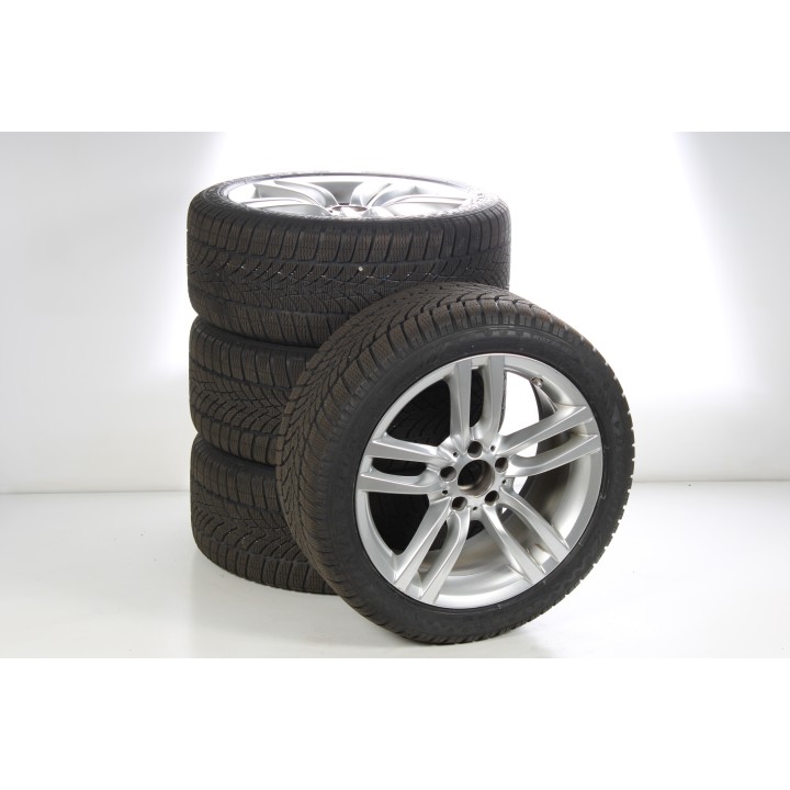 Pack de roues complètes  d'hiver en alliage 18 pouces avec pneus Dunlop pour Classe SL 231, Mercedes-Benz d'origine A2314011002