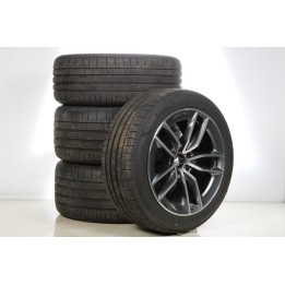 Pack de roues complètes  d'été en alliage 19 pouces avec pneus Pirelli pour AMG-GT-Coupe 290, Mercedes-AMG d'origine A2904010200
