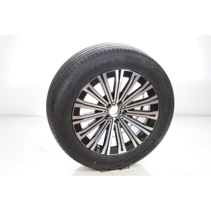 Pack de roues complètes  d'été en alliage 19 pouces avec pneus Continental pour EQS 297, Mercedes-Benz d'origine A2974010500