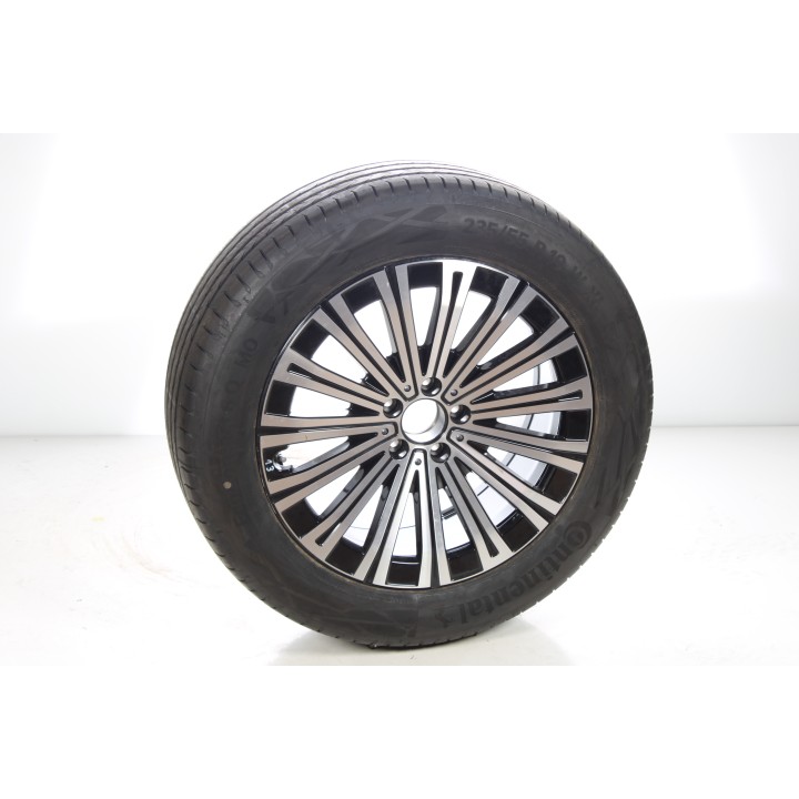 Pack de roues complètes  d'été en alliage 19 pouces avec pneus Continental pour EQS 297, Mercedes-Benz d'origine A2974010500