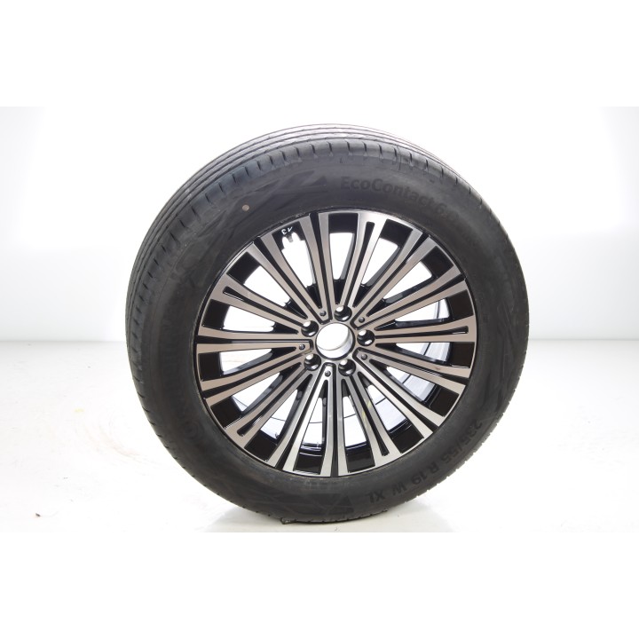 Pack de roues complètes  d'été en alliage 19 pouces avec pneus Continental pour EQS 297, Mercedes-Benz d'origine A2974010500