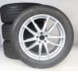 Pack de roues complètes  d'été en alliage 20 pouces avec pneus Goodyear pour EQS SUV 296, Mercedes-Benz d'origine A2964010300
