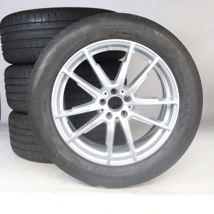 Pack de roues complètes  d'été en alliage 20 pouces avec pneus Goodyear pour EQS SUV 296, Mercedes-Benz d'origine A2964010300
